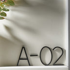 Black house numbers