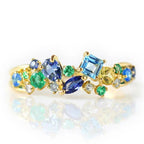 Oceanic Gem Mine Dazzling Ring