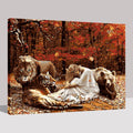 Lions, and Tigers, and Bears, Oh My! - Van-Go Paint-By-Number Kit