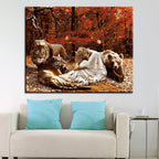 Lions, and Tigers, and Bears, Oh My! - Van-Go Paint-By-Number Kit