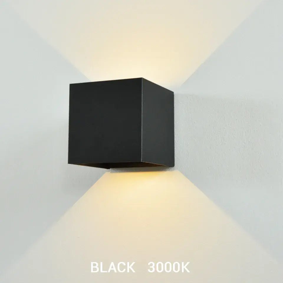 Rechargeable wall lamp with sensor