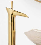 Waterfall Antique Faucet Bathroom Sink Faucet Brass Sink Mixers