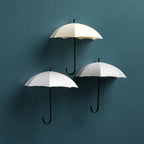 Cute Umbrella Wall Hook - No-Drill Key & Coat Hanger