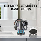 OPTITURN – 360° Rotating Glasses Stand with Compact Design & Versatile Functionality