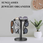 OPTITURN – 360° Rotating Glasses Stand with Compact Design & Versatile Functionality