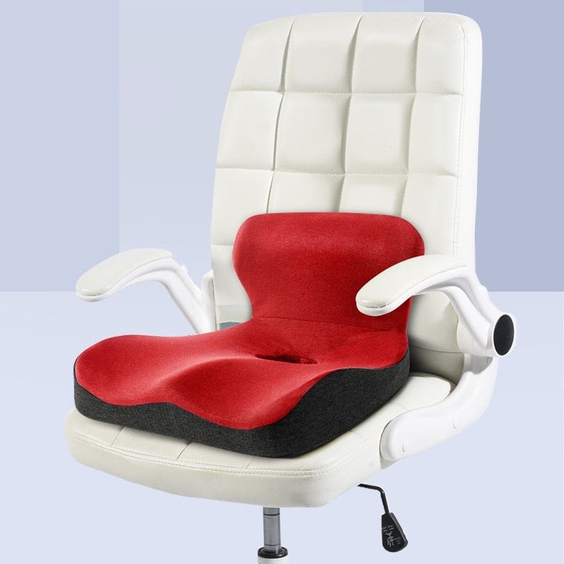 ORALIU – L-Shape Memory Foam Cushion for Orthopedic Back & Coccyx Relief