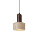Stylish Pendant Lamp with Stone Effect