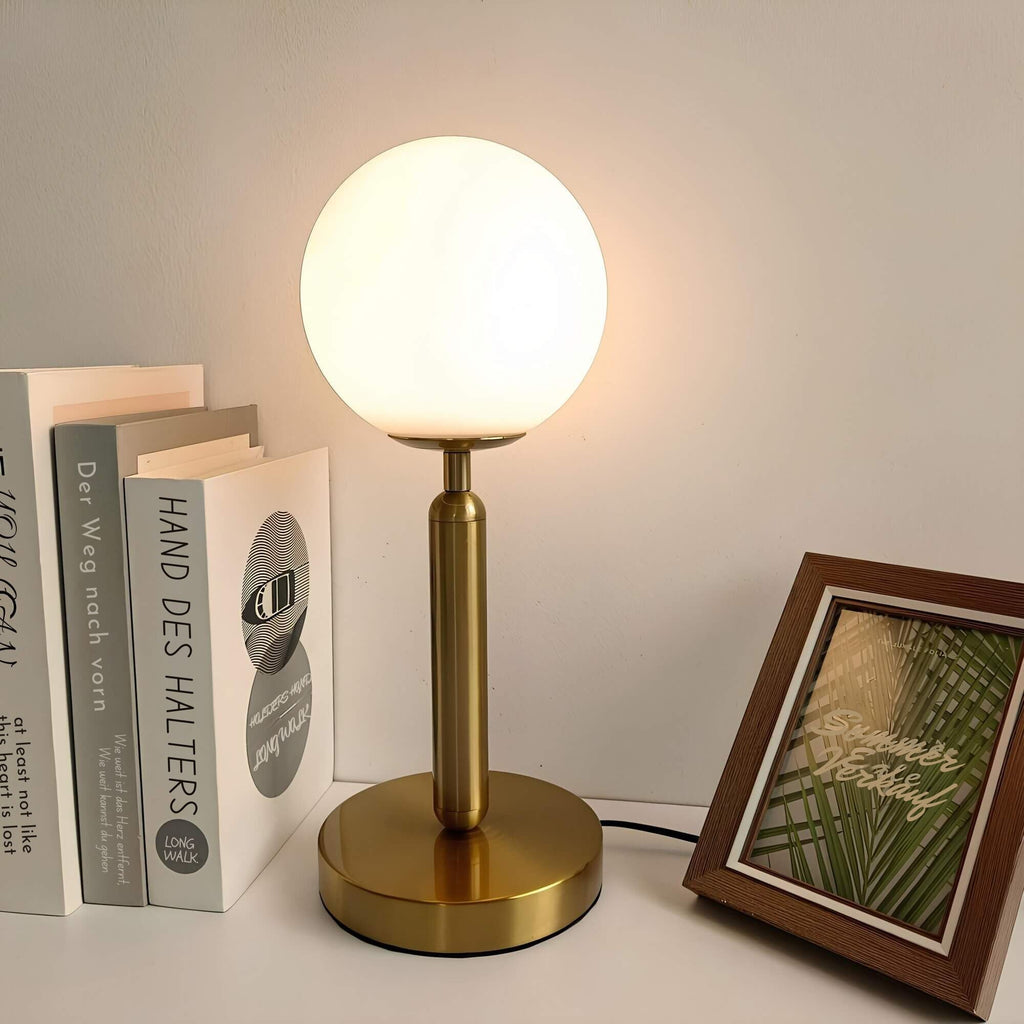 Glass Table Lamp