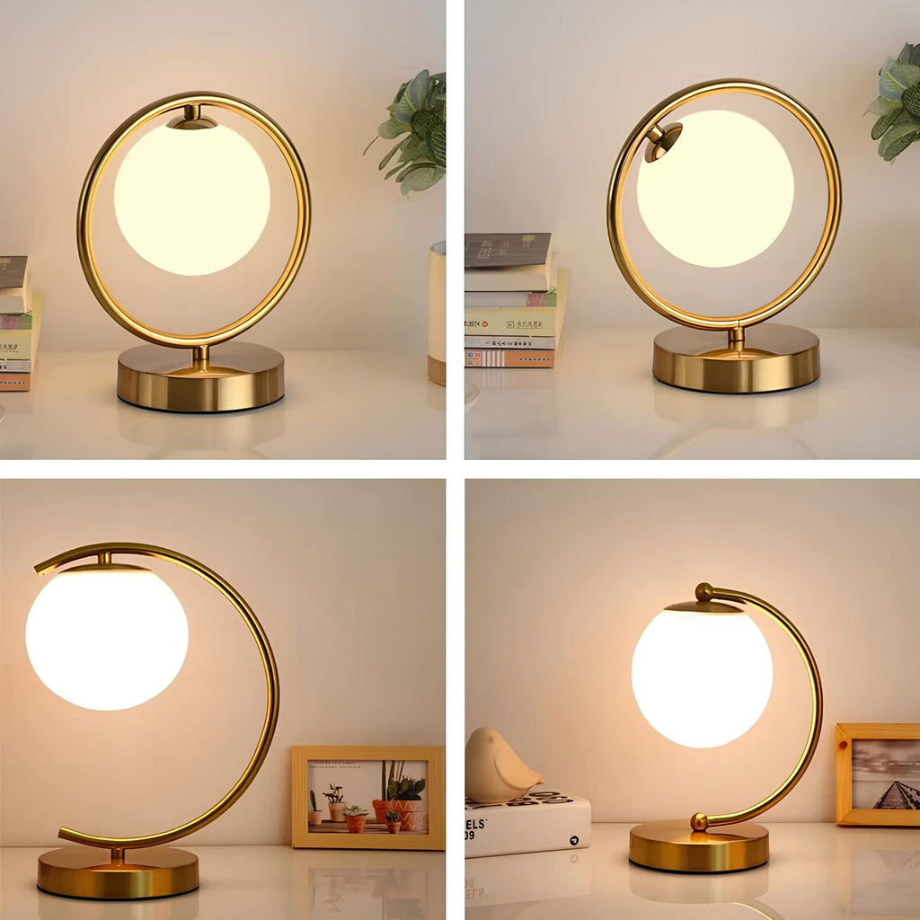 Glass Table Lamp