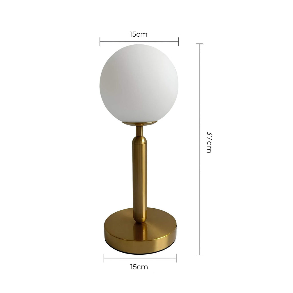 Glass Table Lamp