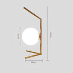 Glass Table Lamp