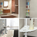 Organiva Premium Shower Storage Tower | Extendable bathroom shelf with waterproof design