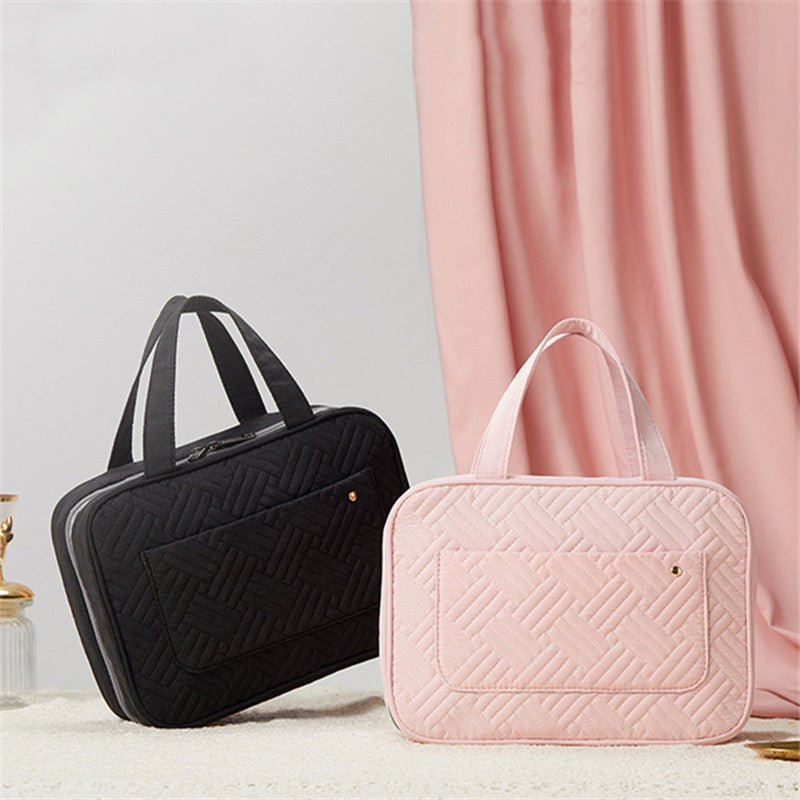 Organivoy – Compact Travel Cosmetic Organizer with Smart Compartments