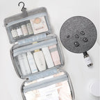 Organivoy – Compact Travel Cosmetic Organizer with Smart Compartments