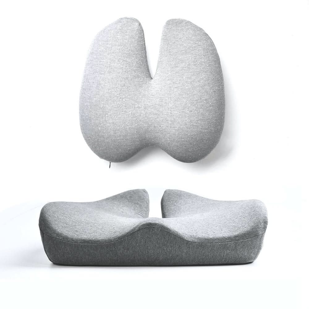 Orthopaedic seat cushion for healthy back & coccyx relief | Perfect for office, car & home