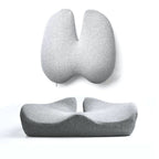 Orthopaedic seat cushion for healthy back & coccyx relief | Perfect for office, car & home