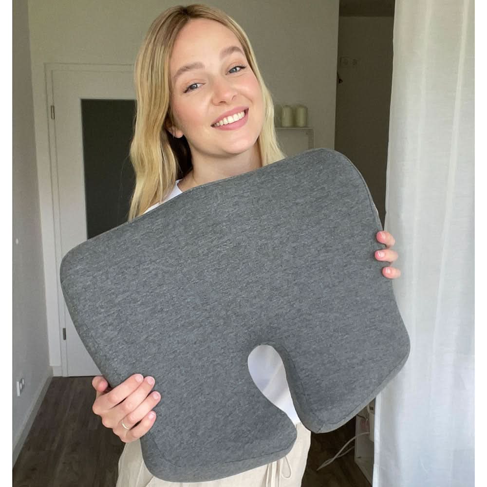 Orthopaedic seat cushion for healthy back & coccyx relief | Perfect for office, car & home