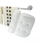 Orthopedic Bathtub Pillow - Breathable Bathtub Headrest Pillow made of 3D Mesh Fabric with Suction Cups