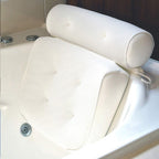 Orthopedic Bathtub Pillow - Breathable Bathtub Headrest Pillow made of 3D Mesh Fabric with Suction Cups