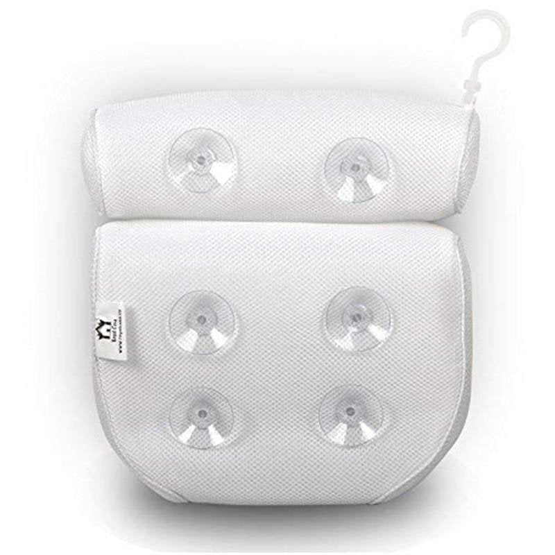 Orthopedic Bathtub Pillow - Breathable Bathtub Headrest Pillow made of 3D Mesh Fabric with Suction Cups