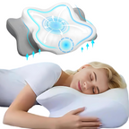 OrthoSleep 3D Pillow | Comfortable Ergonomic Support | Breathable Hypoallergenic