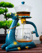 Artistic Tea Brewing Set with Animal Design – Exclusive Tea Brewer for a Stylish Tea Drinking Experience