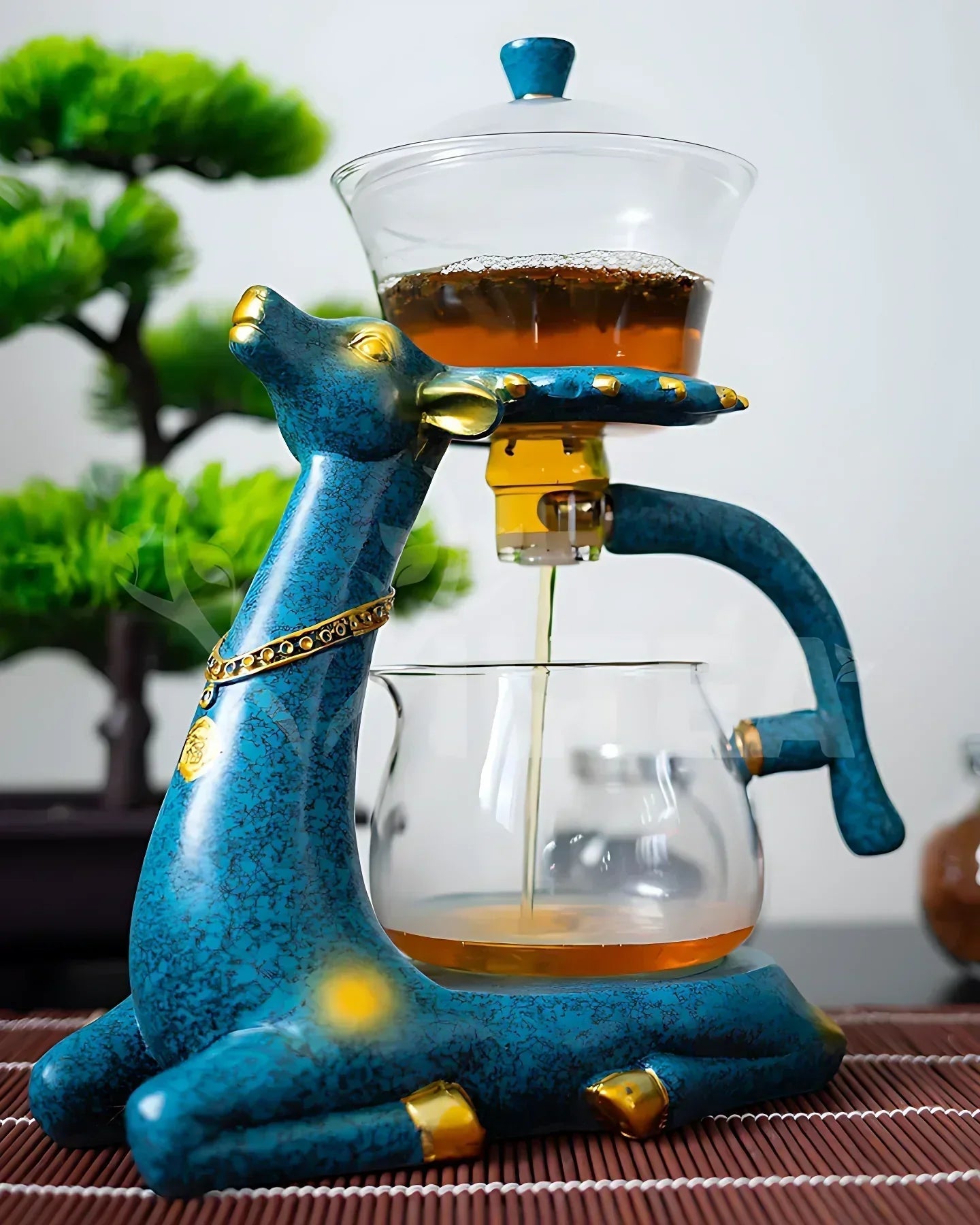 Artistic Tea Brewing Set with Animal Design – Exclusive Tea Brewer for a Stylish Tea Drinking Experience