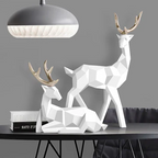 Stag Figures Sculpture