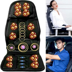8 Mode Massage Seat Cushion with Heated Back-Neck Pillow for Car & Home