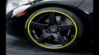 Wheel Rim Protector | High Adhesion, Easy Installation & Curb Scrape Prevention for Flashy Automobile Rims