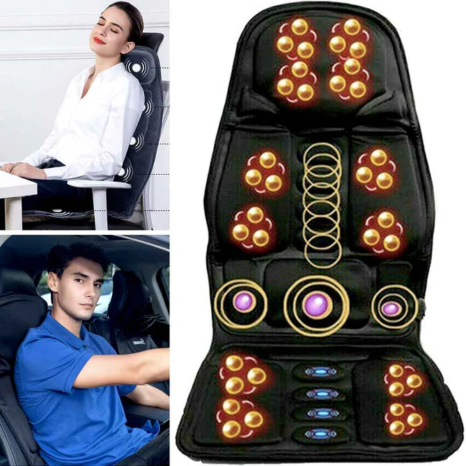 The Premium Massage Chair With Heated Back and Neck Pillow
