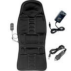8 Mode Massage Seat Cushion with Heated Back-Neck Pillow for Car & Home