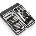 19 in 1 Stainless Steel Manicure Set Nail Clipper Kit