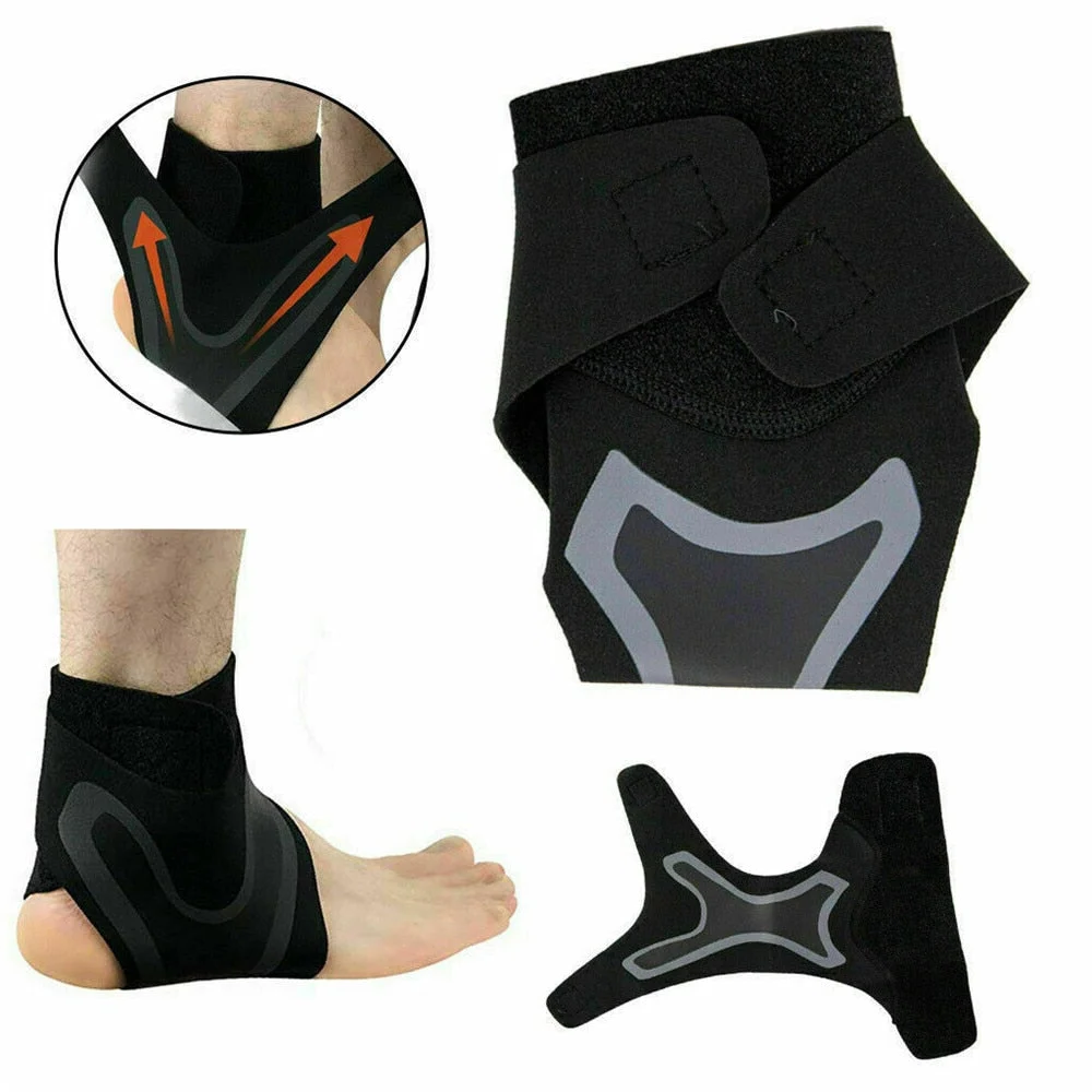 Plantar Ankle X Wrap Support Compression Sock
