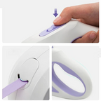 LED Light Retractable Dog Leash with Light