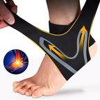 Plantar Ankle X Wrap Support Compression Sock