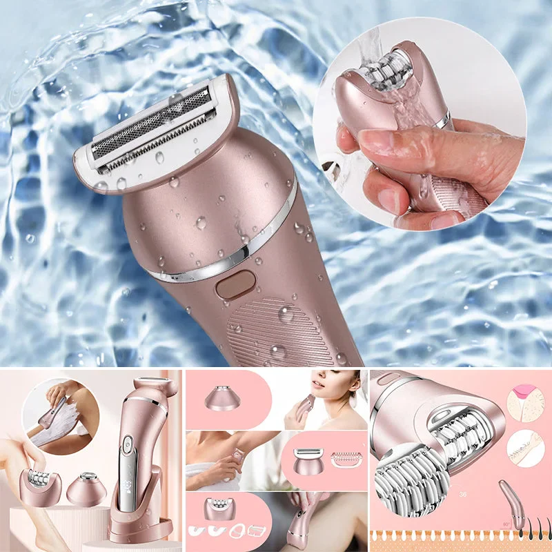 3-in-1 Waterproof Electric Shaver for Women