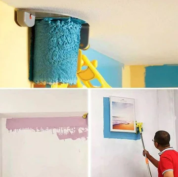 Paint Roller with Trimmer