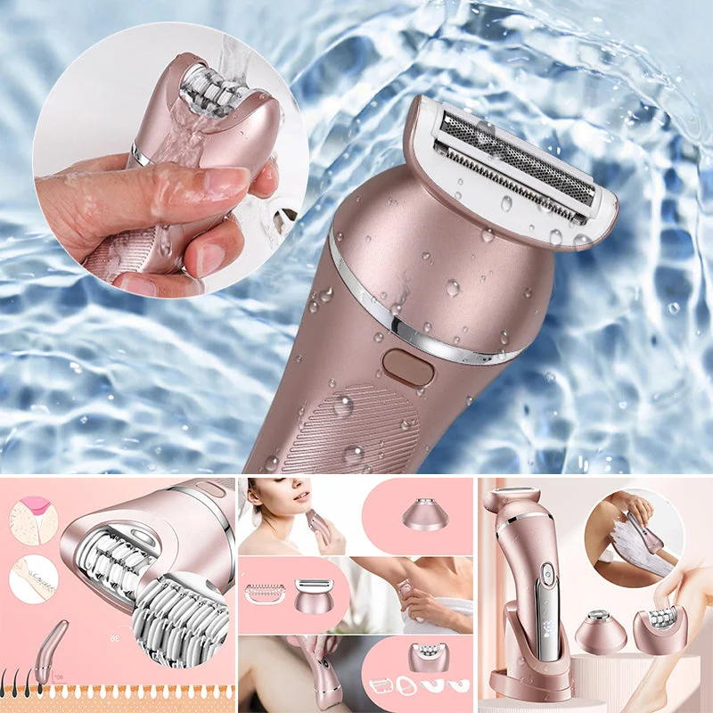 SkinGlide 3-in-1 Electric Shaver – Waterproof and Rechargeable
