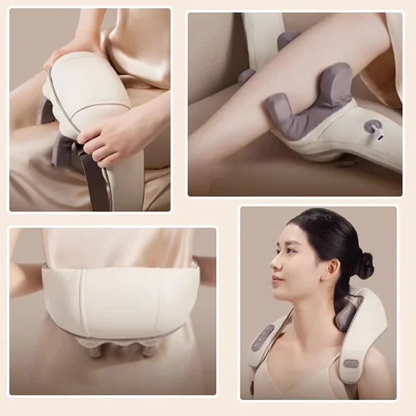 Neck and Shoulder Heat Massager – Therapeutic Relaxation Tool - Perfect Wellness Gift