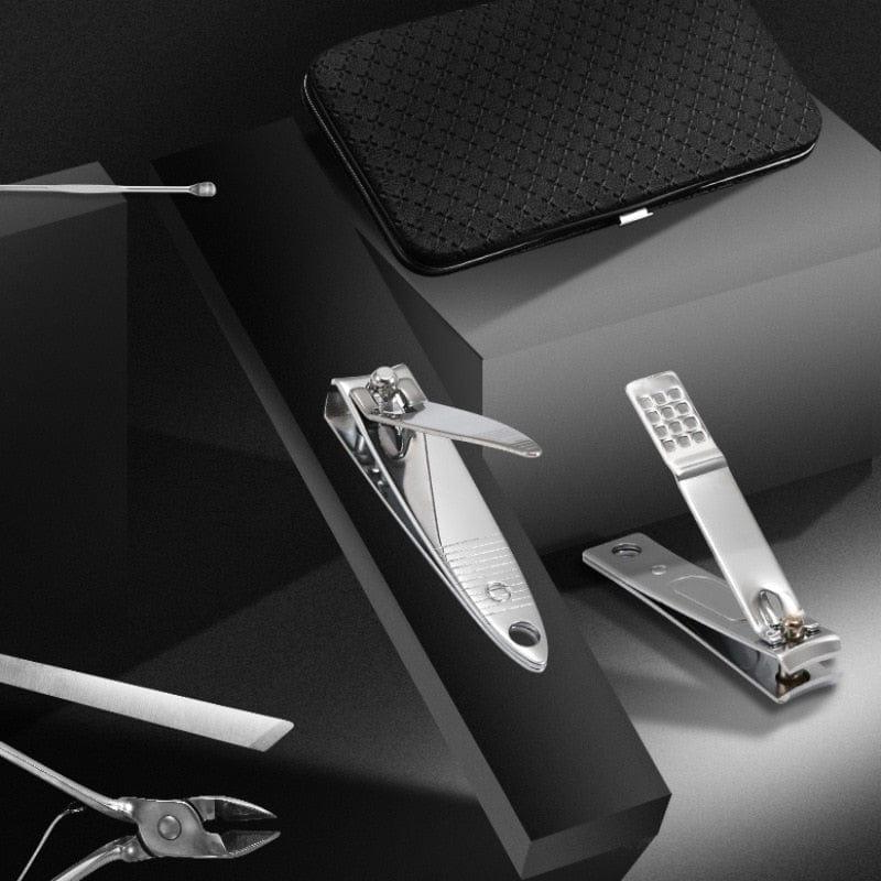 19 in 1 Stainless Steel Manicure Set Nail Clipper Kit
