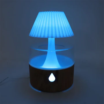 Rain Cloud Humidifier - Cool Mist Aromatherapy Diffuser, USB-Powered with Night Light
