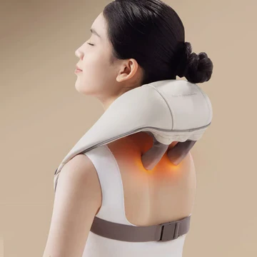 Neck and Shoulder Heat Massager – Therapeutic Relaxation Tool - Perfect Wellness Gift