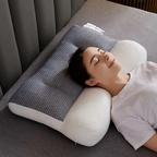 Ergonomic Orthopedic Neck Supporting Pillow – For Side and Back Sleepers
