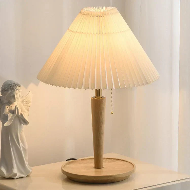 Elegant Lamp from Natural Wood