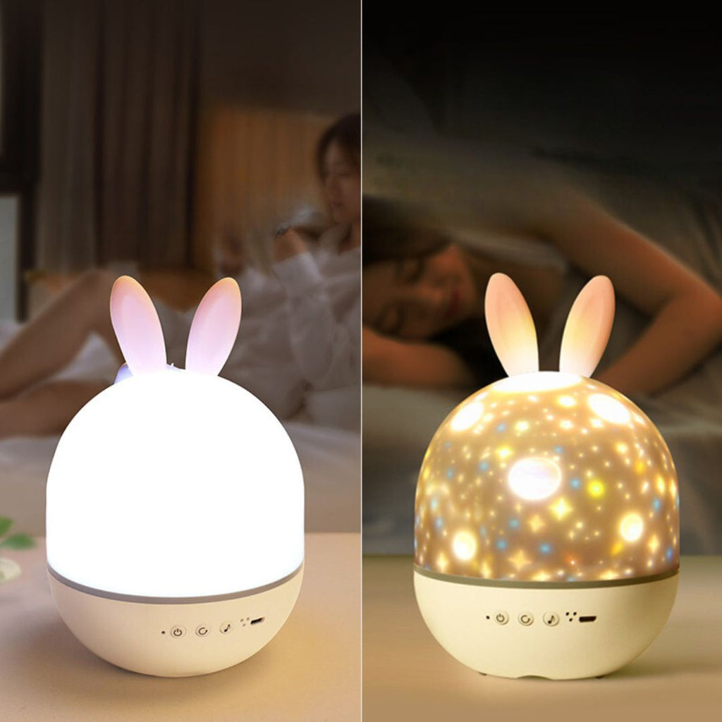 Magical Children's Room Lamp with Star Effect