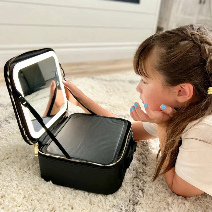 GlamBolt️ | Radiant on the go with LED makeup bag
