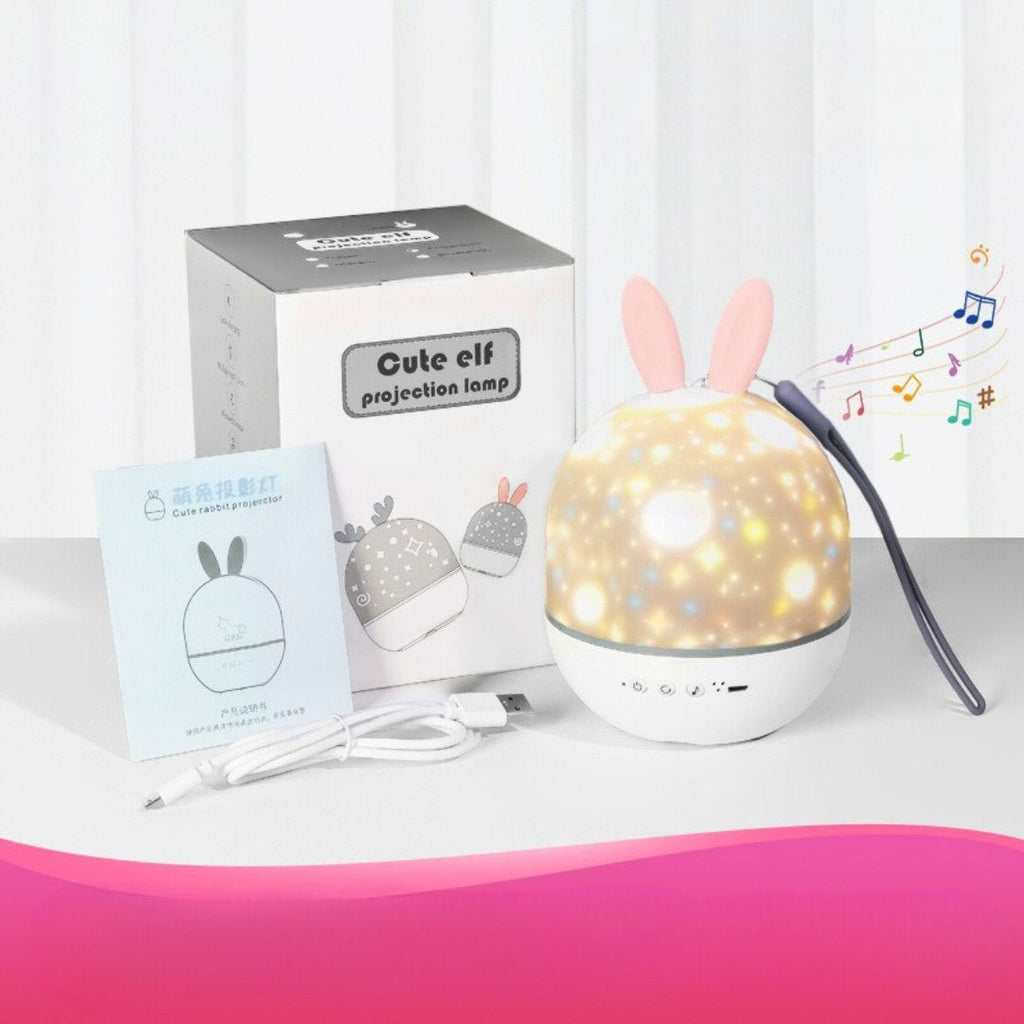 Magical Children's Room Lamp with Star Effect