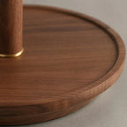 GlowTimber - Classic Wooden Plissé Lamp