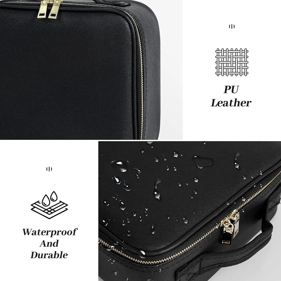 GlamBolt️ | Radiant on the go with LED makeup bag
